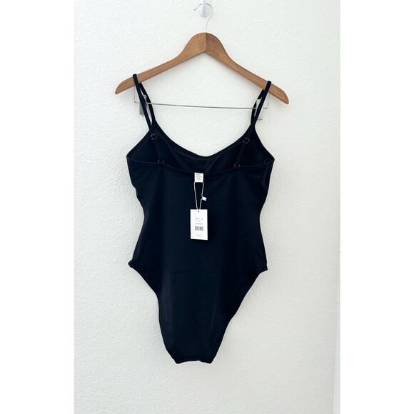 Andie Swim the Amalfi Eco Nylon One Piece in Black M NWT - Picture 6 of 10